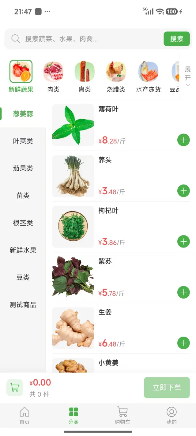 商品分类