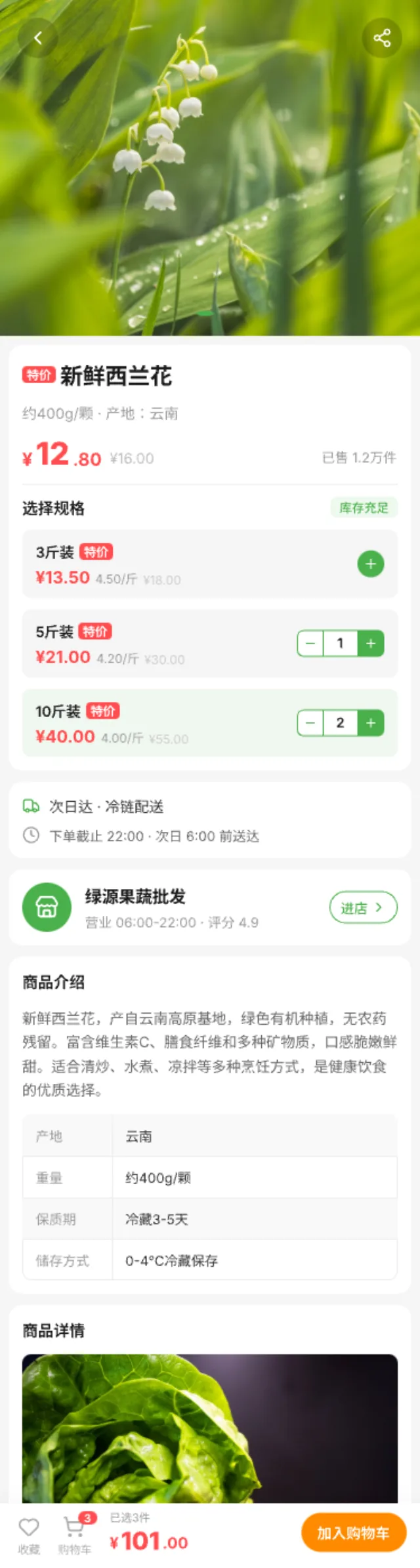 商品详情
